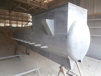 サビ・汚れの除去/タンクローリー after