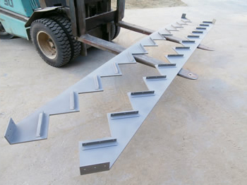 黒皮の除去/階段 after